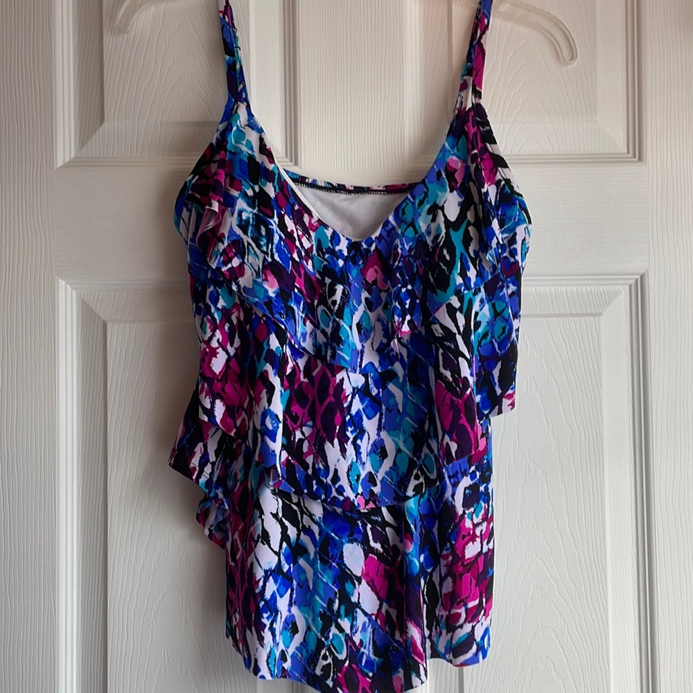 Mulit-colored tankini
